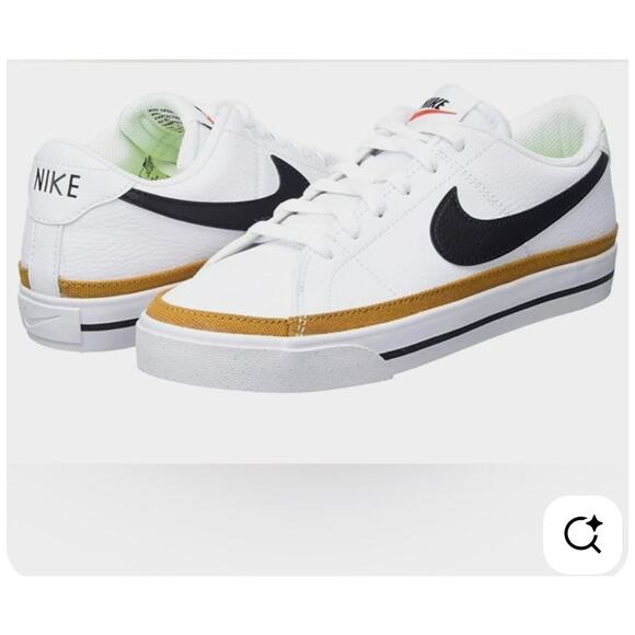 Nike Ladies Court Legacy Sneakers Size 10.5 - Picture 1 of 9
